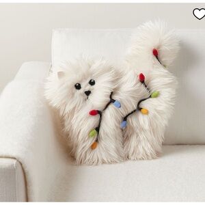 Pottery Barn National Lampoon's Christmas Vacation cat pillow NWT never used